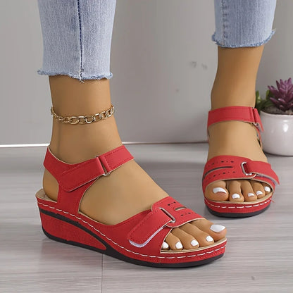 Metal Accents Casual Sandals