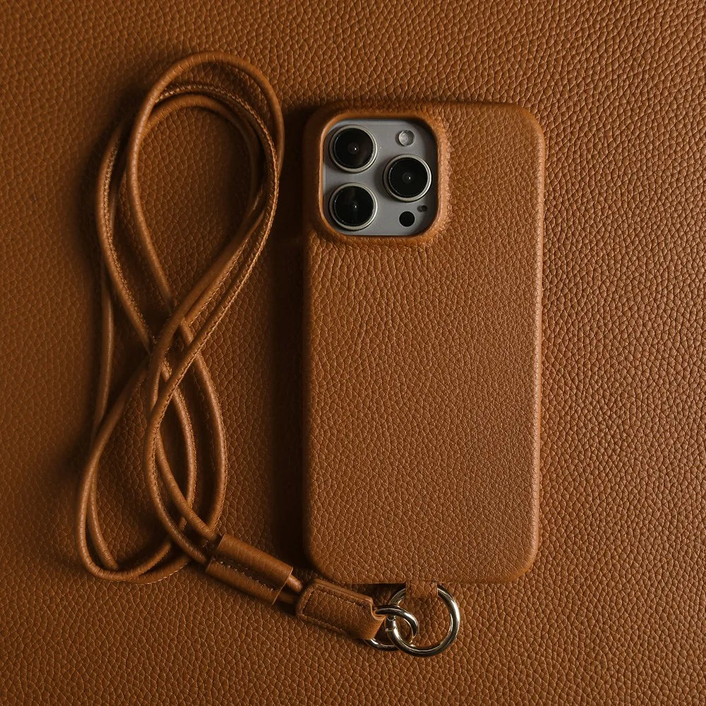 Premium Genuine Leather iPhone Case