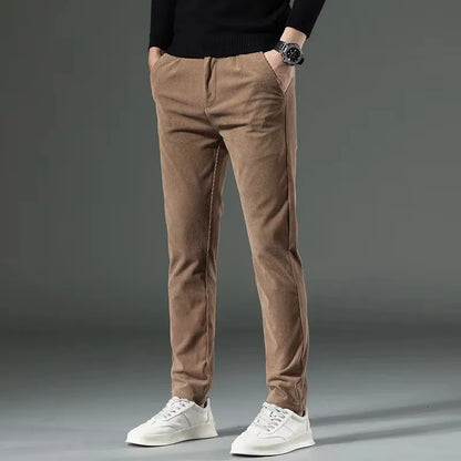 Men's Corduroy Stretch Trousers