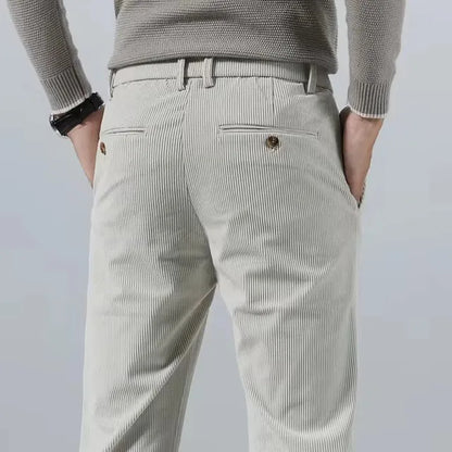 Men's Corduroy Stretch Trousers