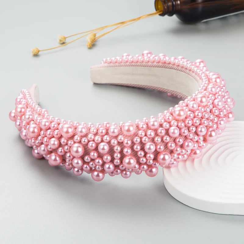 Baroque Pearl Hair Band