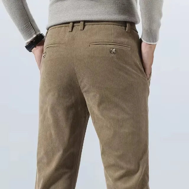 Men's Corduroy Stretch Trousers