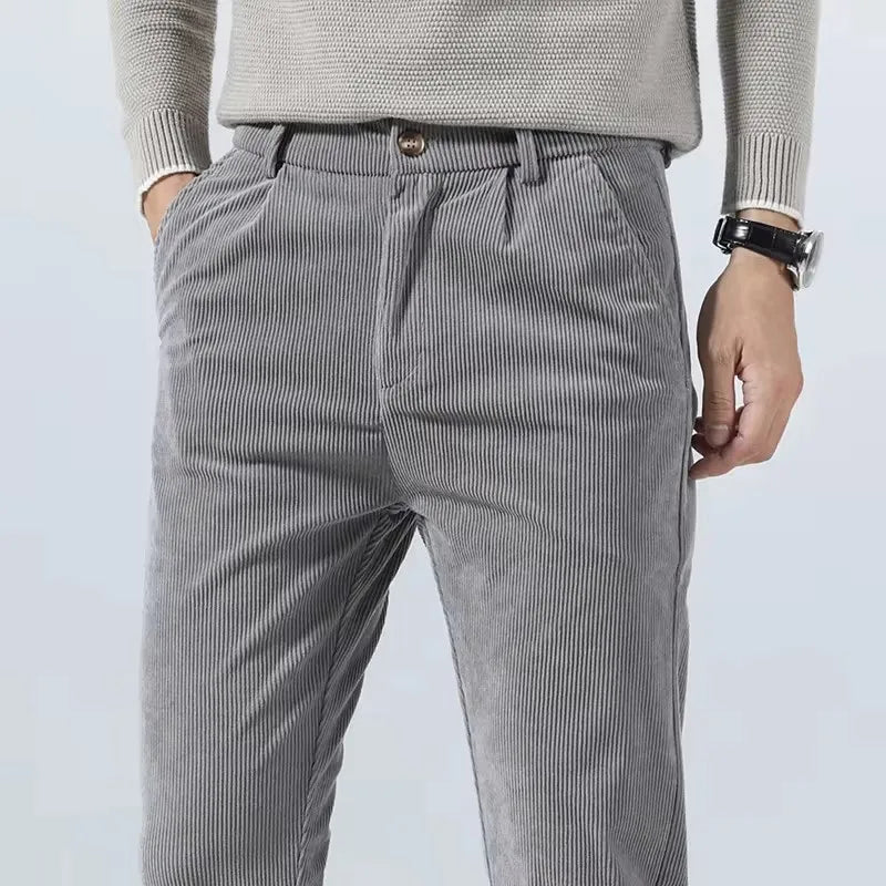 Men's Corduroy Stretch Trousers