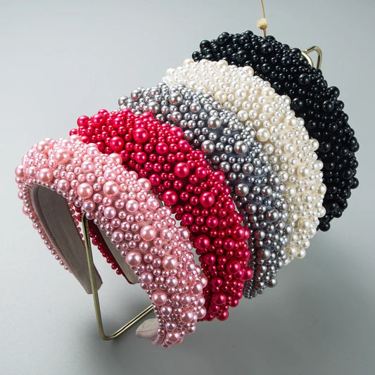 Baroque Pearl Hair Band