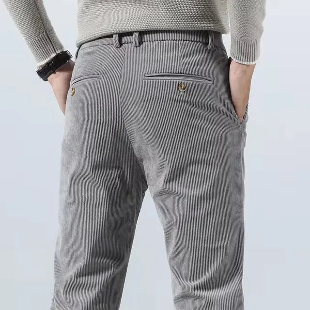 Men's Corduroy Stretch Trousers