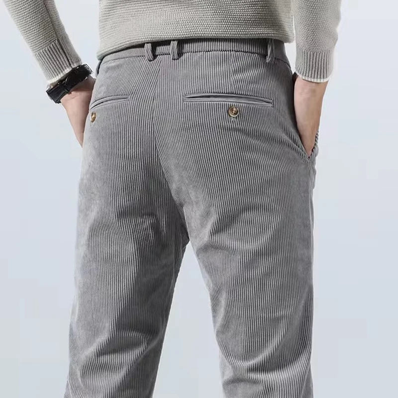 Men's Corduroy Stretch Trousers