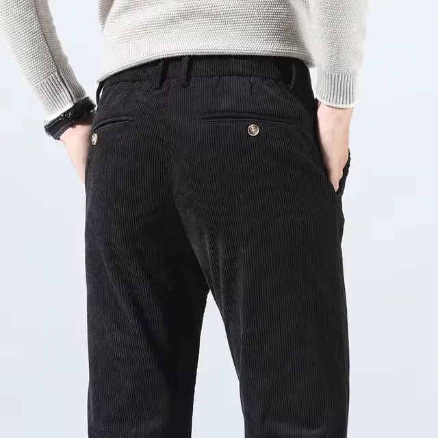 Men's Corduroy Stretch Trousers